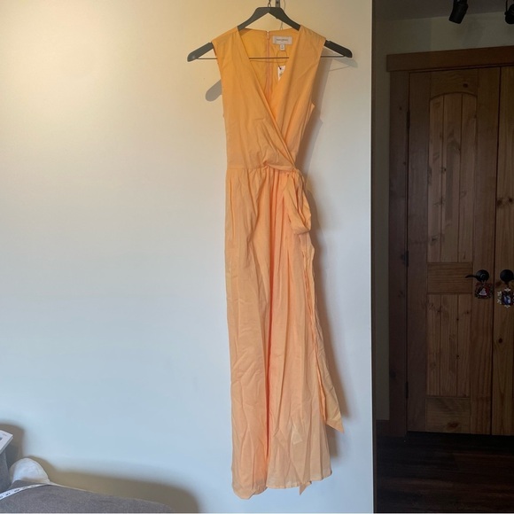 Banana Republic Orange Maxi Dress - Picture 5 of 10